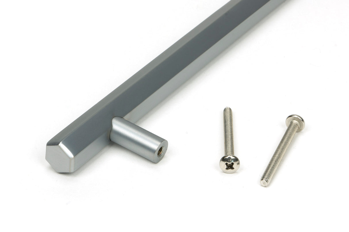 From The Anvil - Satin Chrome Kahlo Pull Handle - Small | Sku. 50551 | Trade Door Handles.