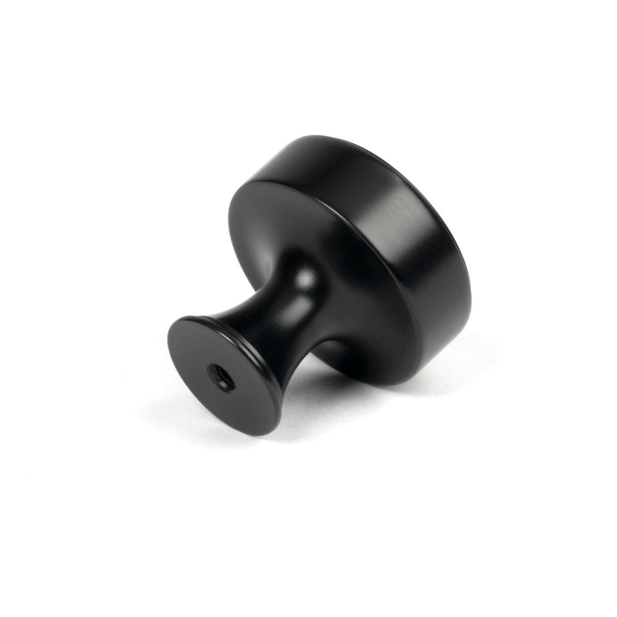From The Anvil - Matt Black Scully Cabinet Knob - 32mm | Sku. 50555 | Trade Door Handles.