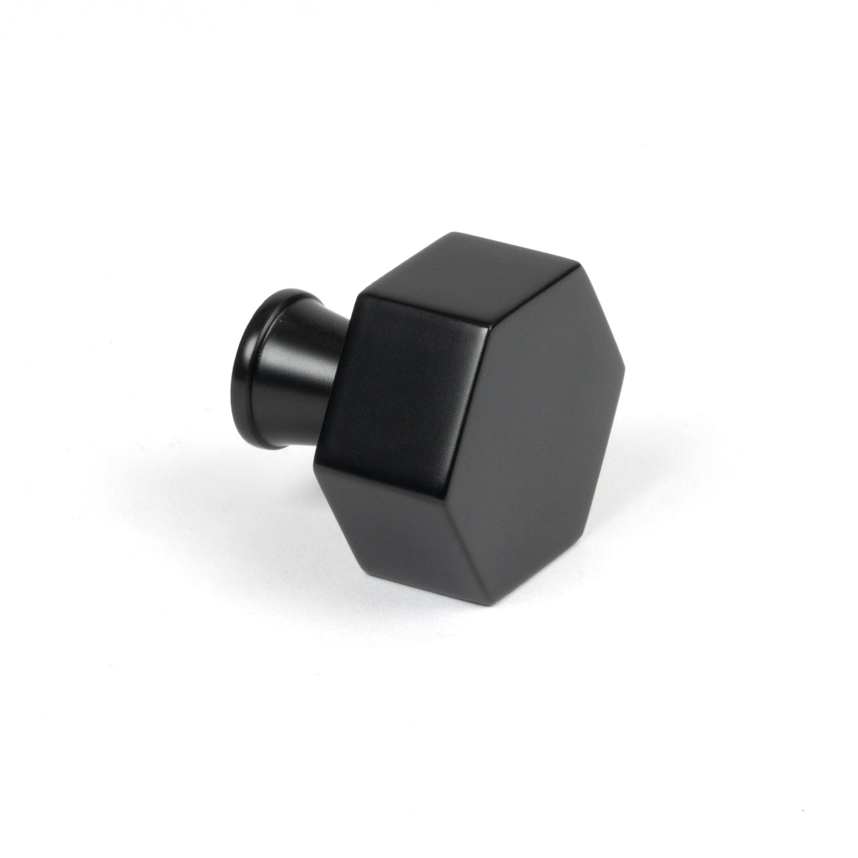 From The Anvil - Matt Black Kahlo Cabinet Knob - 32mm | Sku. 50558 | Trade Door Handles.