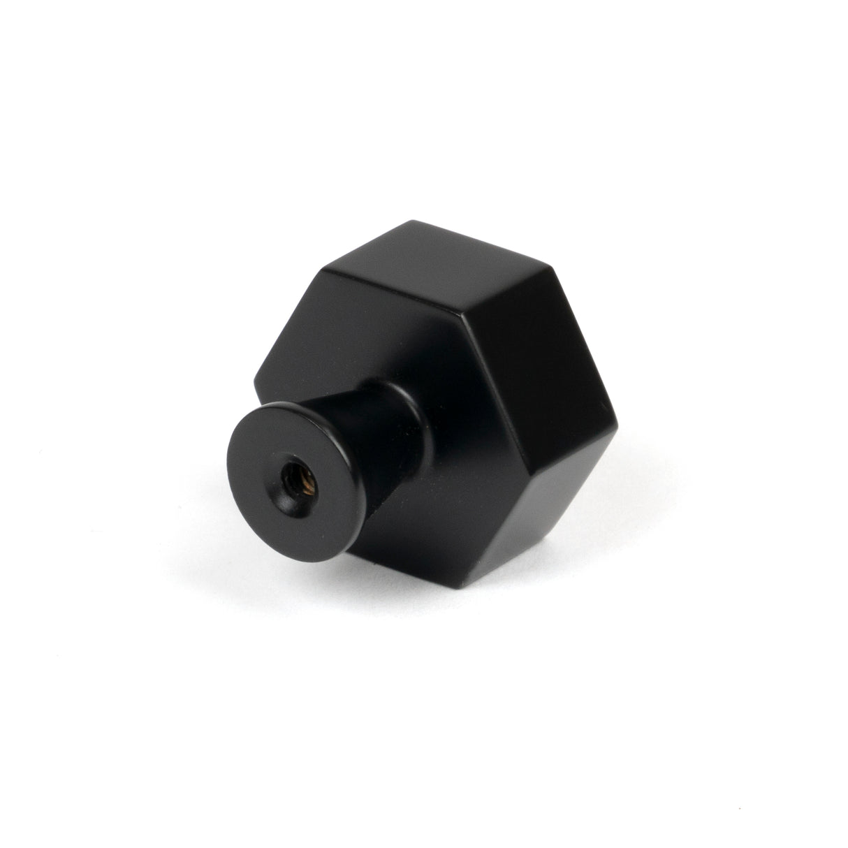 From The Anvil - Matt Black Kahlo Cabinet Knob - 32mm | Sku. 50558 | Trade Door Handles.