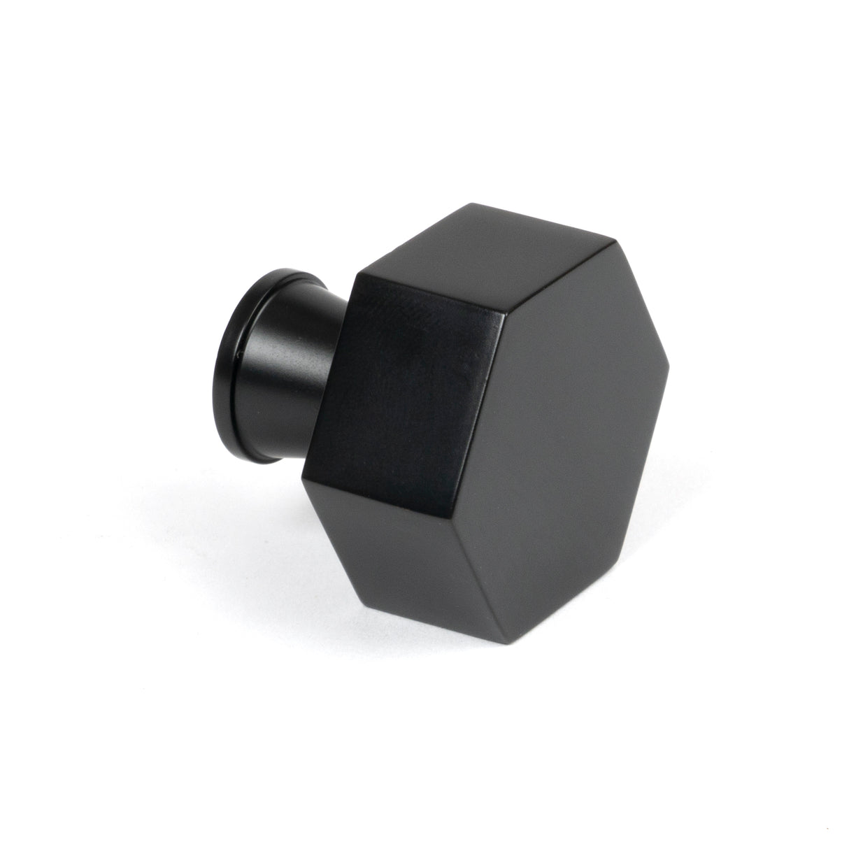 From The Anvil - Matt Black Kahlo Cabinet Knob - 38mm | Sku. 50559 | Trade Door Handles.