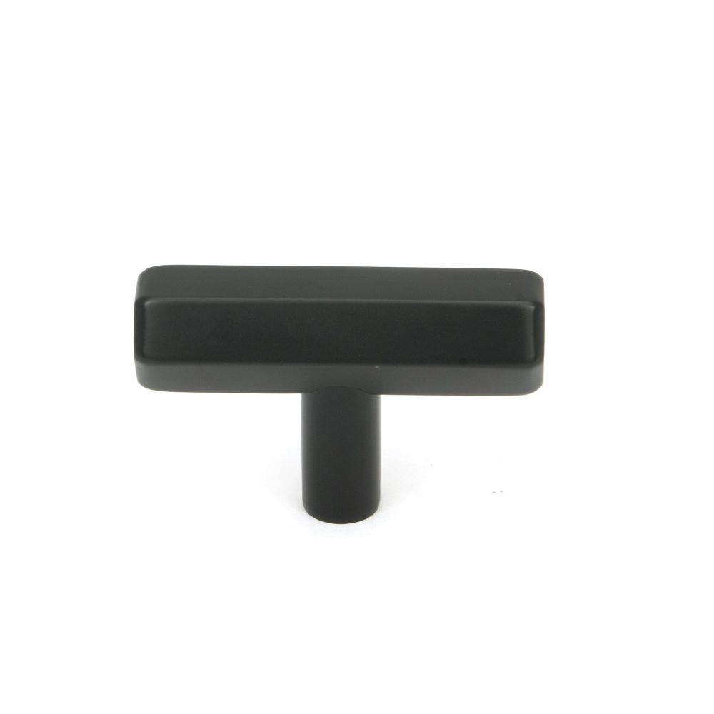 From The Anvil - Matt Black Kahlo T-Bar | Sku. 50561 | Trade Door Handles.