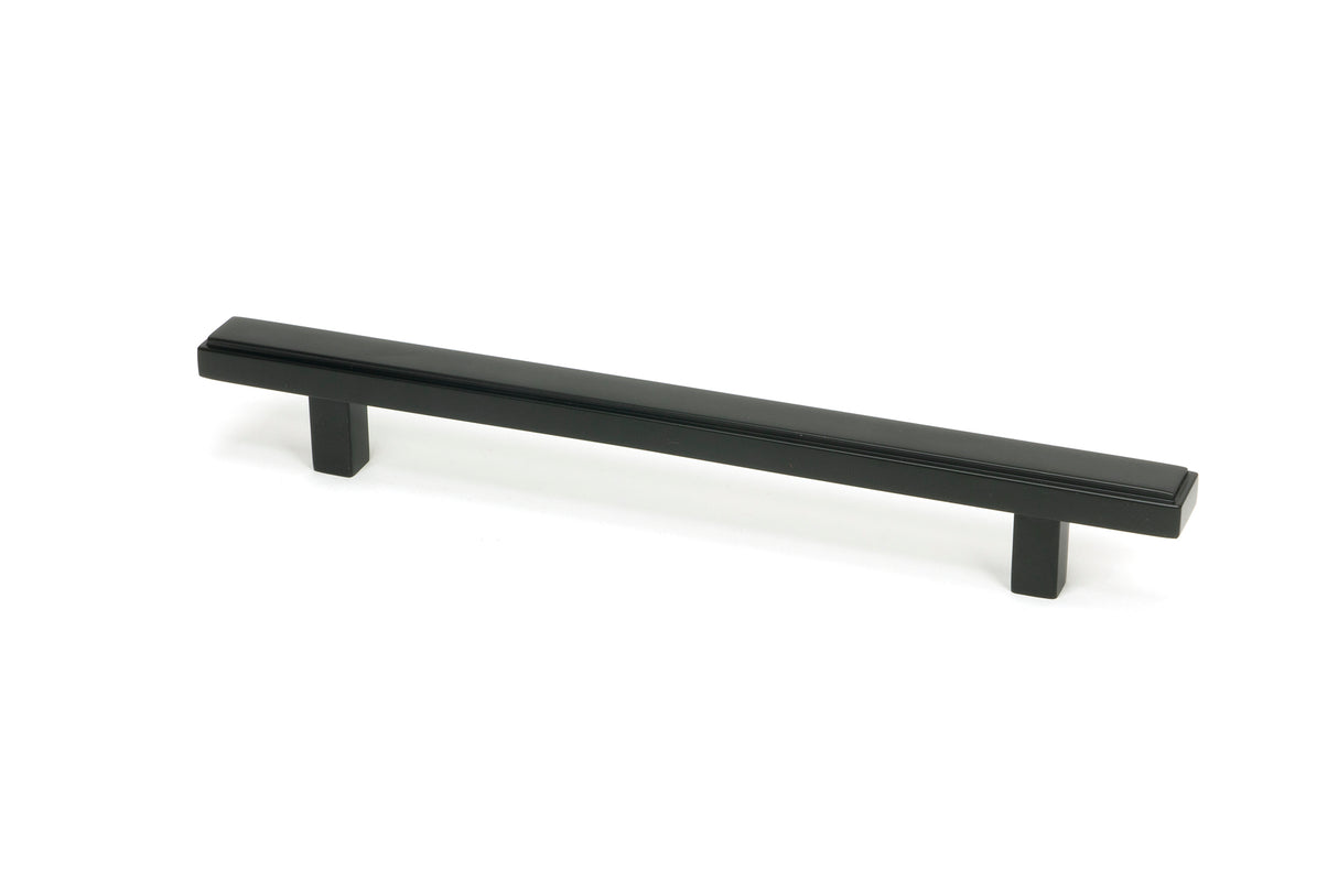 From The Anvil - Matt Black Scully Pull Handle - Medium | Sku. 50563 | Trade Door Handles.