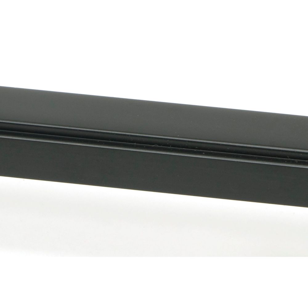 From The Anvil - Matt Black Scully Pull Handle - Large | Sku. 50564 | Trade Door Handles.