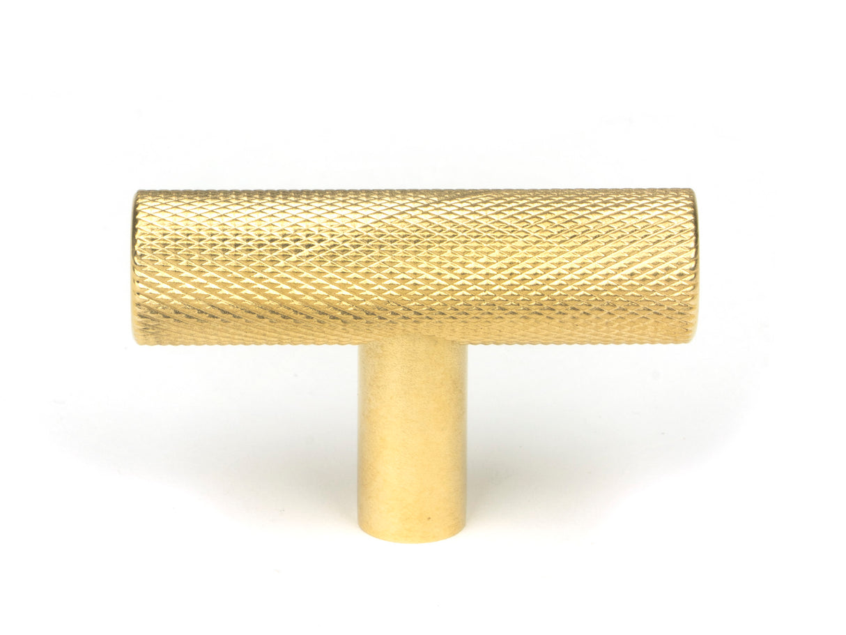From The Anvil - Polished Brass Brompton T-Bar | Sku. 50568 | Trade Door Handles.