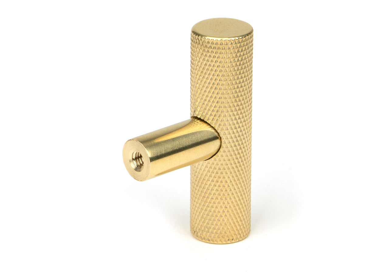 From The Anvil - Polished Brass Brompton T-Bar | Sku. 50568 | Trade Door Handles.