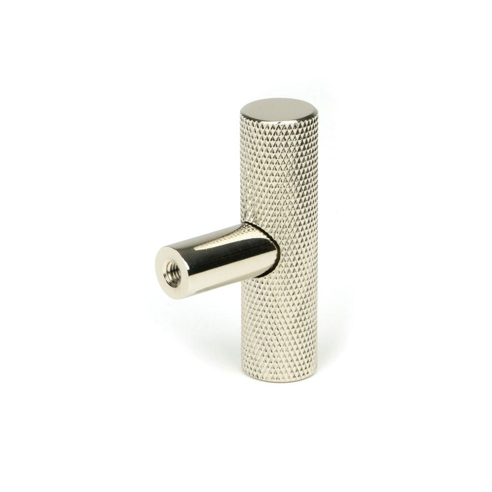 From The Anvil - Polished Nickel Brompton T-Bar | Sku. 50570 | Trade Door Handles.