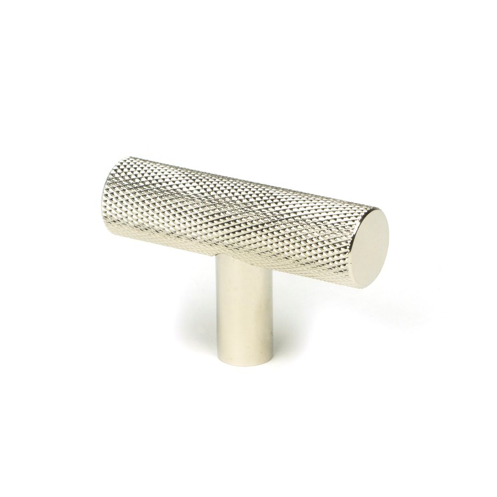 From The Anvil - Polished Nickel Brompton T-Bar | Sku. 50570 | Trade Door Handles.