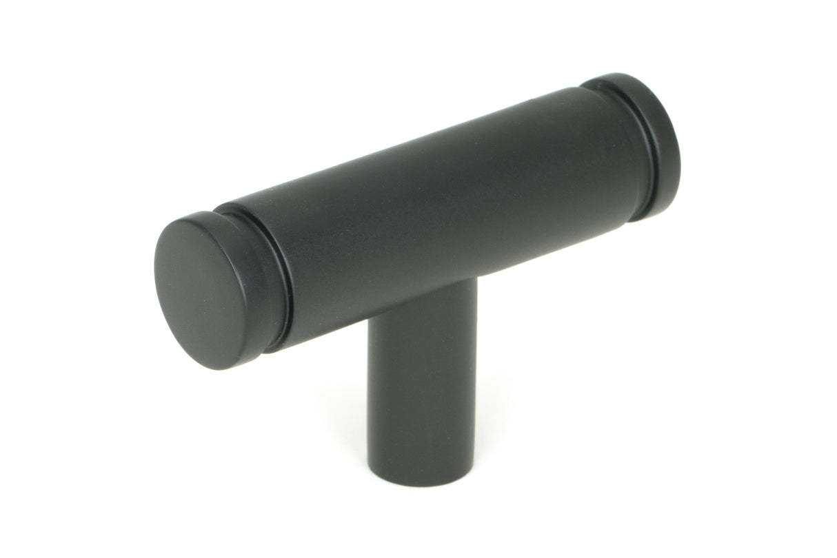 From The Anvil - Matt Black Kelso T-Bar | Sku. 50579 | Trade Door Handles.