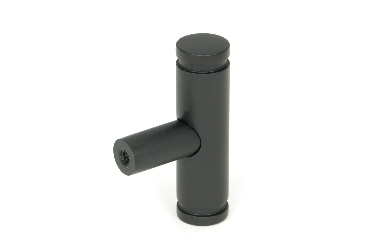 From The Anvil - Matt Black Kelso T-Bar | Sku. 50579 | Trade Door Handles.