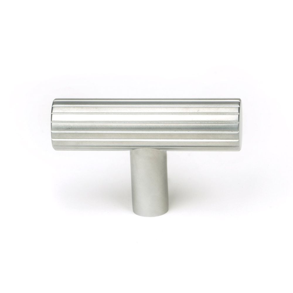From The Anvil - Satin Chrome Judd T-Bar | Sku. 50584 | Trade Door Handles.