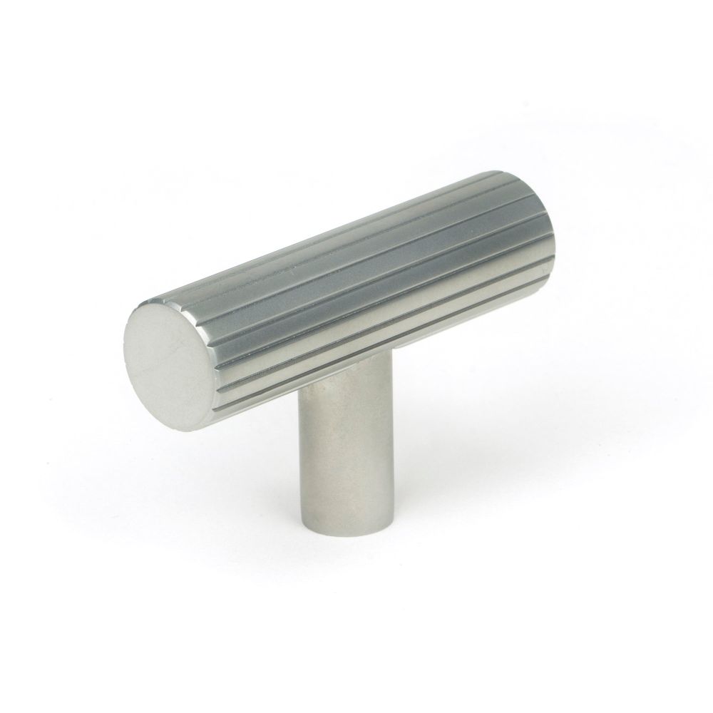 From The Anvil - Satin Chrome Judd T-Bar | Sku. 50584 | Trade Door Handles.