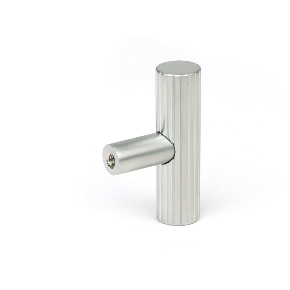 From The Anvil - Satin Chrome Judd T-Bar | Sku. 50584 | Trade Door Handles.