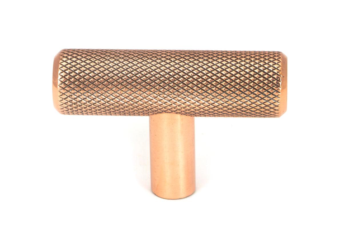 From The Anvil - Polished Bronze Brompton T-Bar | Sku. 50587 | Trade Door Handles.