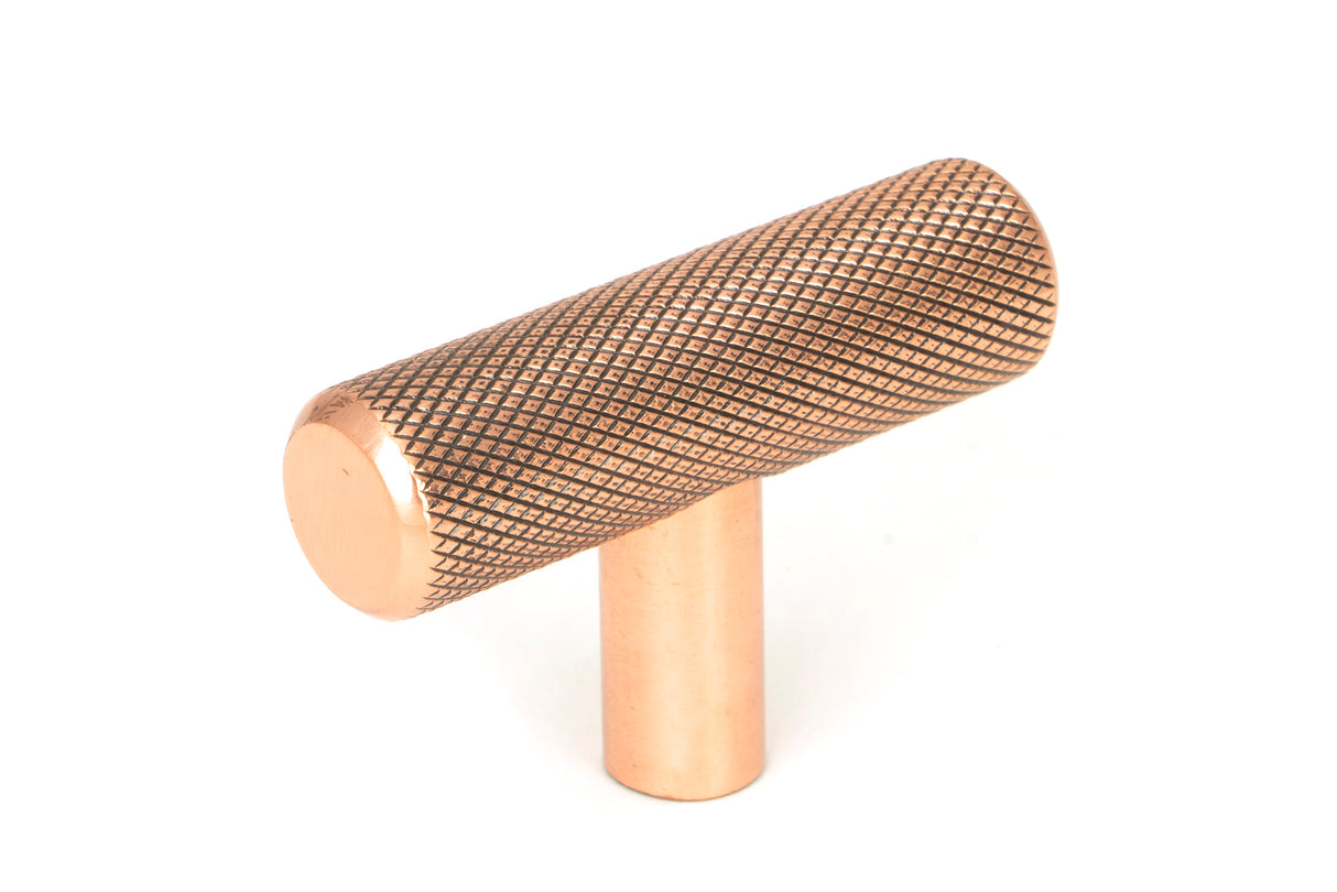 From The Anvil - Polished Bronze Brompton T-Bar | Sku. 50587 | Trade Door Handles.