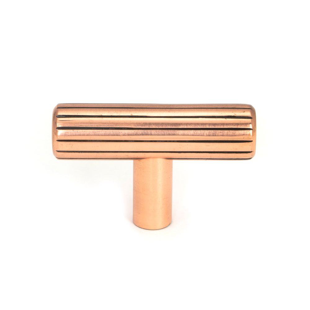 From The Anvil - Polished Bronze Judd T-Bar | Sku. 50591 | Trade Door Handles.