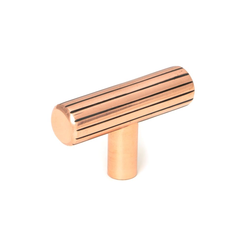 From The Anvil - Polished Bronze Judd T-Bar | Sku. 50591 | Trade Door Handles.