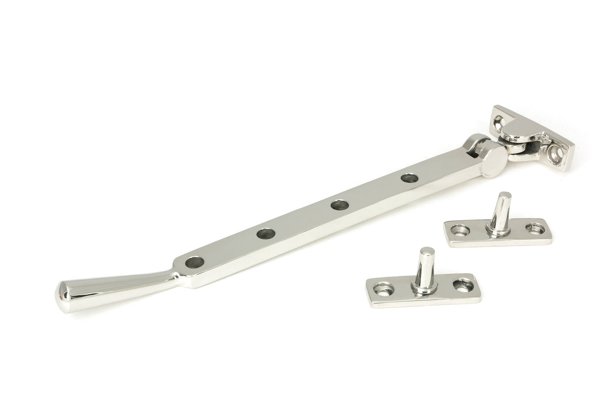 From The Anvil - Polished Marine SS (316) 10" Newbury Stay | Sku. 50631 | Trade Door Handles.