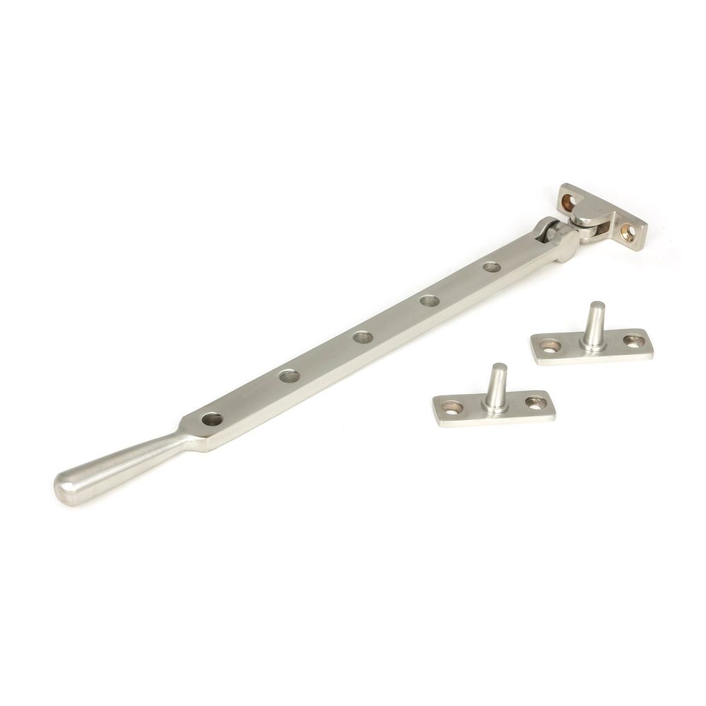 From The Anvil - Satin Marine SS (316) 12" Newbury Stay | Sku. 50635 | Trade Door Handles.