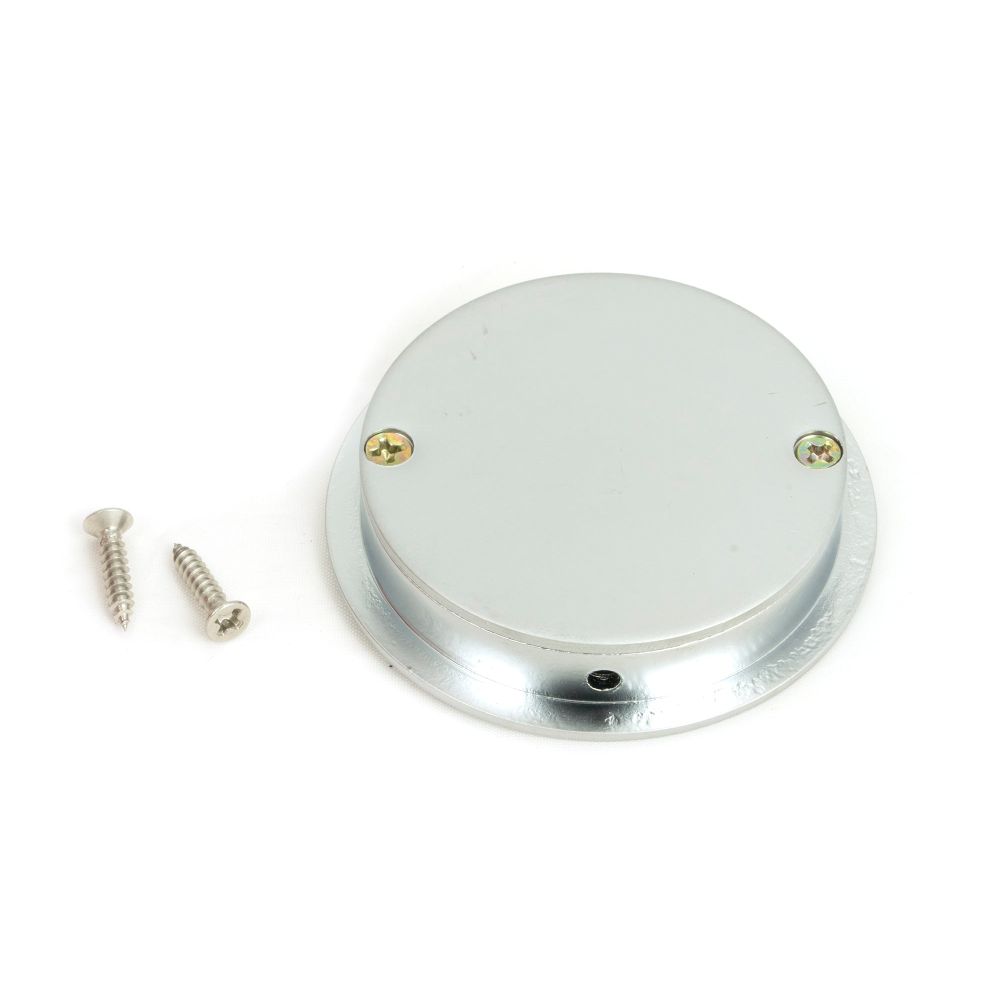 From The Anvil - Satin Chrome 60mm Art Deco Round Pull | Sku. 50644 | Trade Door Handles.