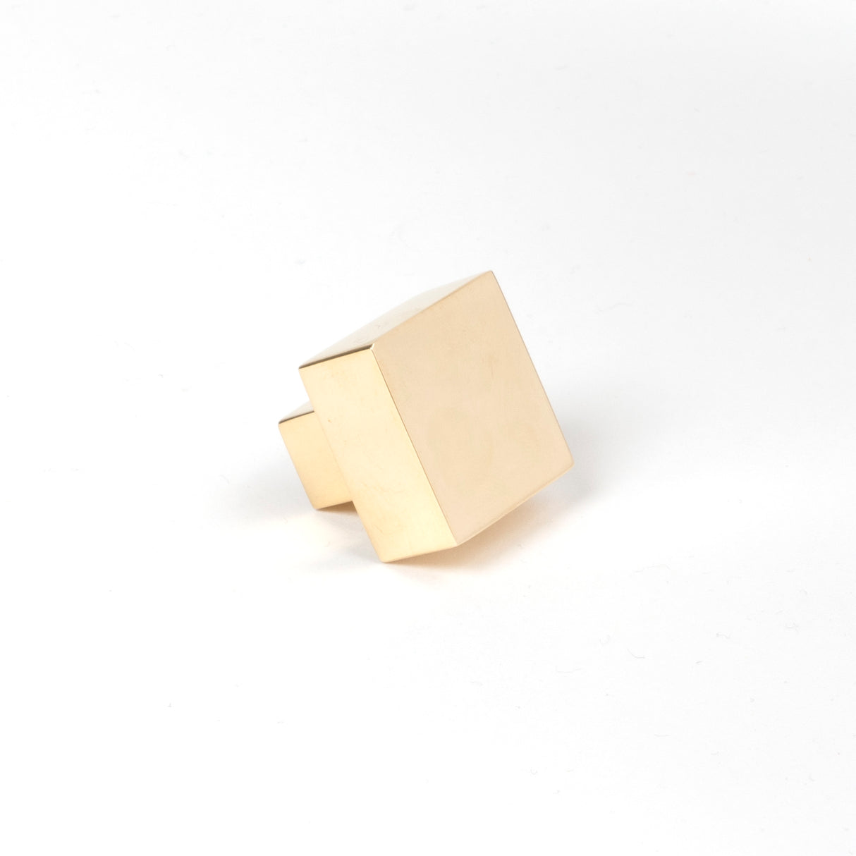 From The Anvil - Polished Brass Albers Cabinet Knob - 25mm | Sku. 50667 | Trade Door Handles.