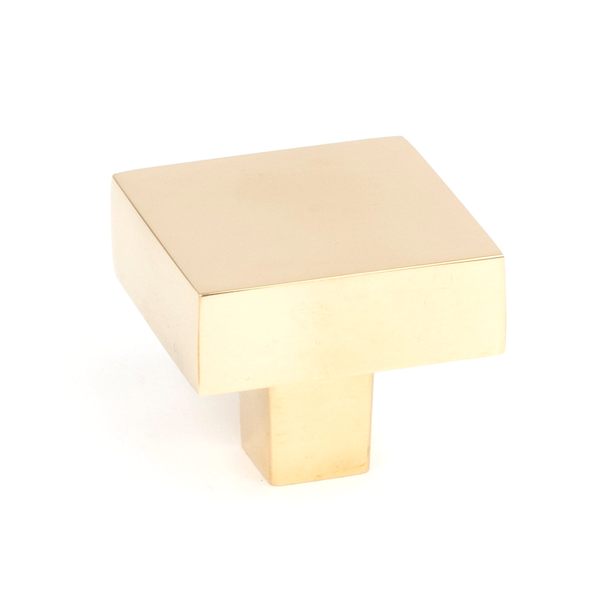 From The Anvil - Polished Brass Albers Cabinet Knob - 35mm | Sku. 50669 | Trade Door Handles.