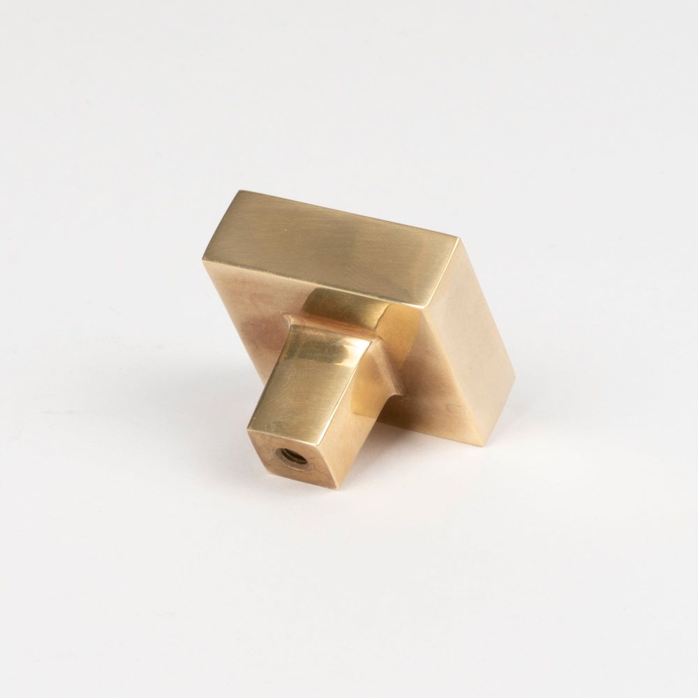 From The Anvil - Aged Brass Albers Cabinet Knob - 35mm | Sku. 50682 | Trade Door Handles.