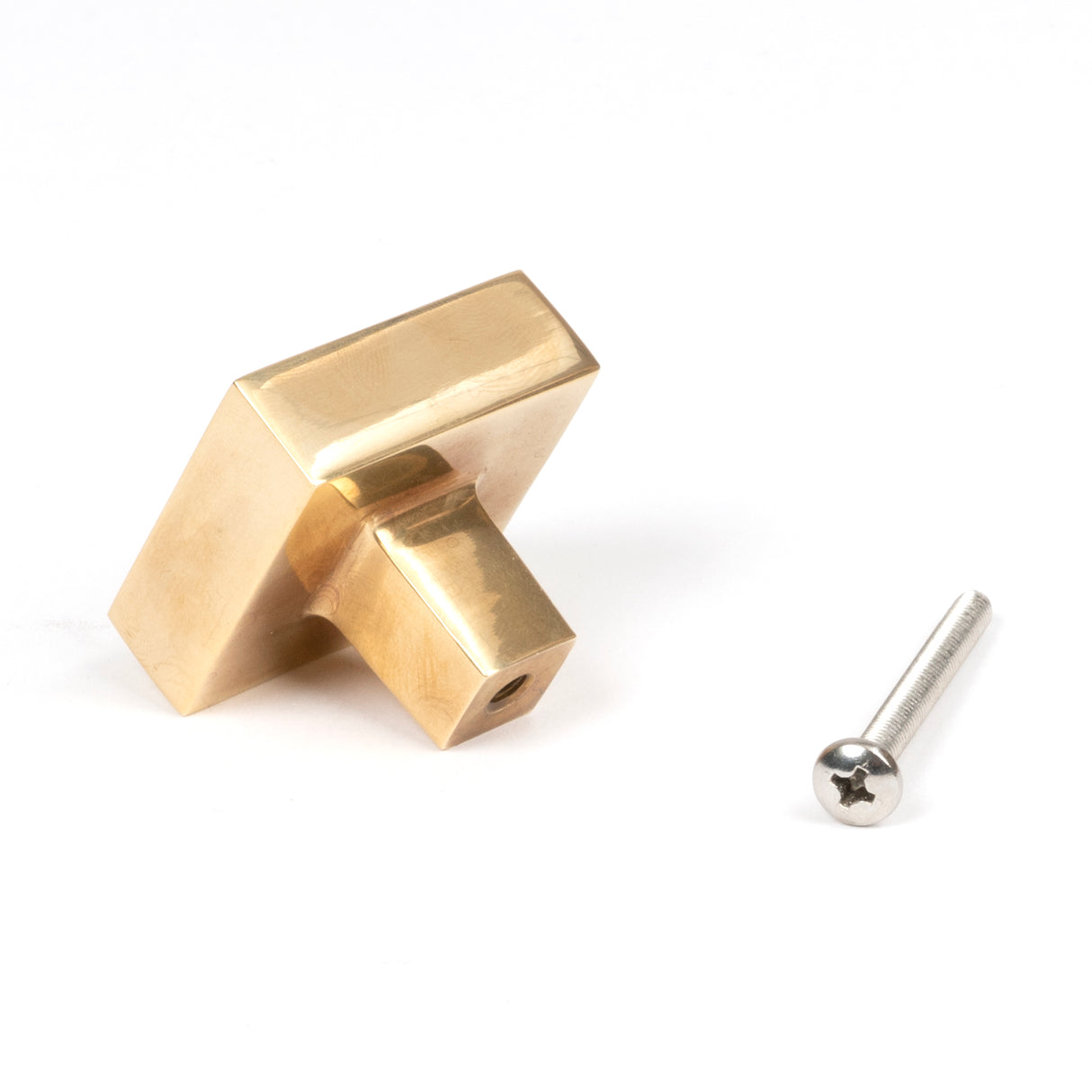 From The Anvil - Aged Brass Albers Cabinet Knob - 35mm | Sku. 50682 | Trade Door Handles.