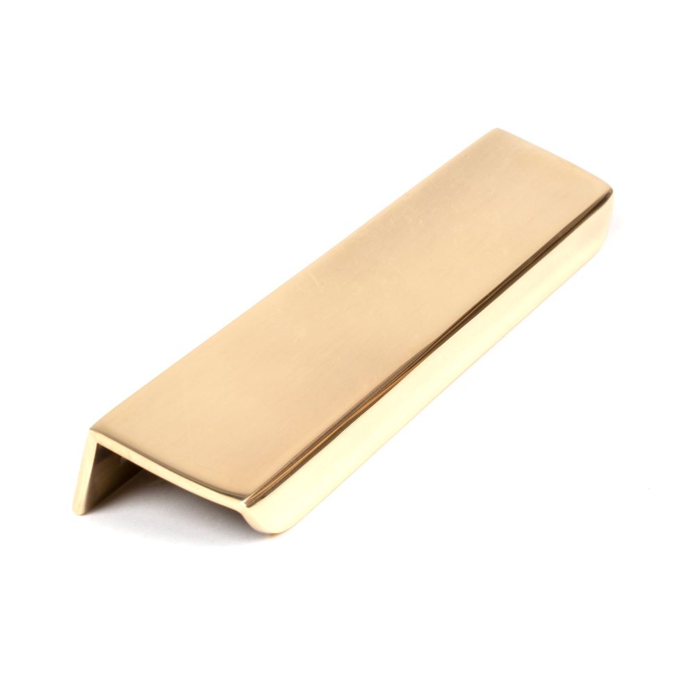 From The Anvil - Aged Brass 200mm Moore Edge Pull | Sku. 50692 | Trade Door Handles.