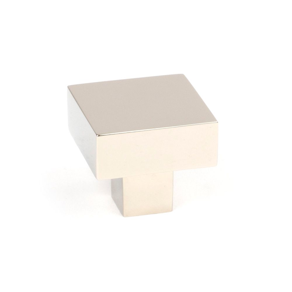 From The Anvil - Polished Nickel Albers Cabinet Knob - 30mm | Sku. 50694 | Trade Door Handles.