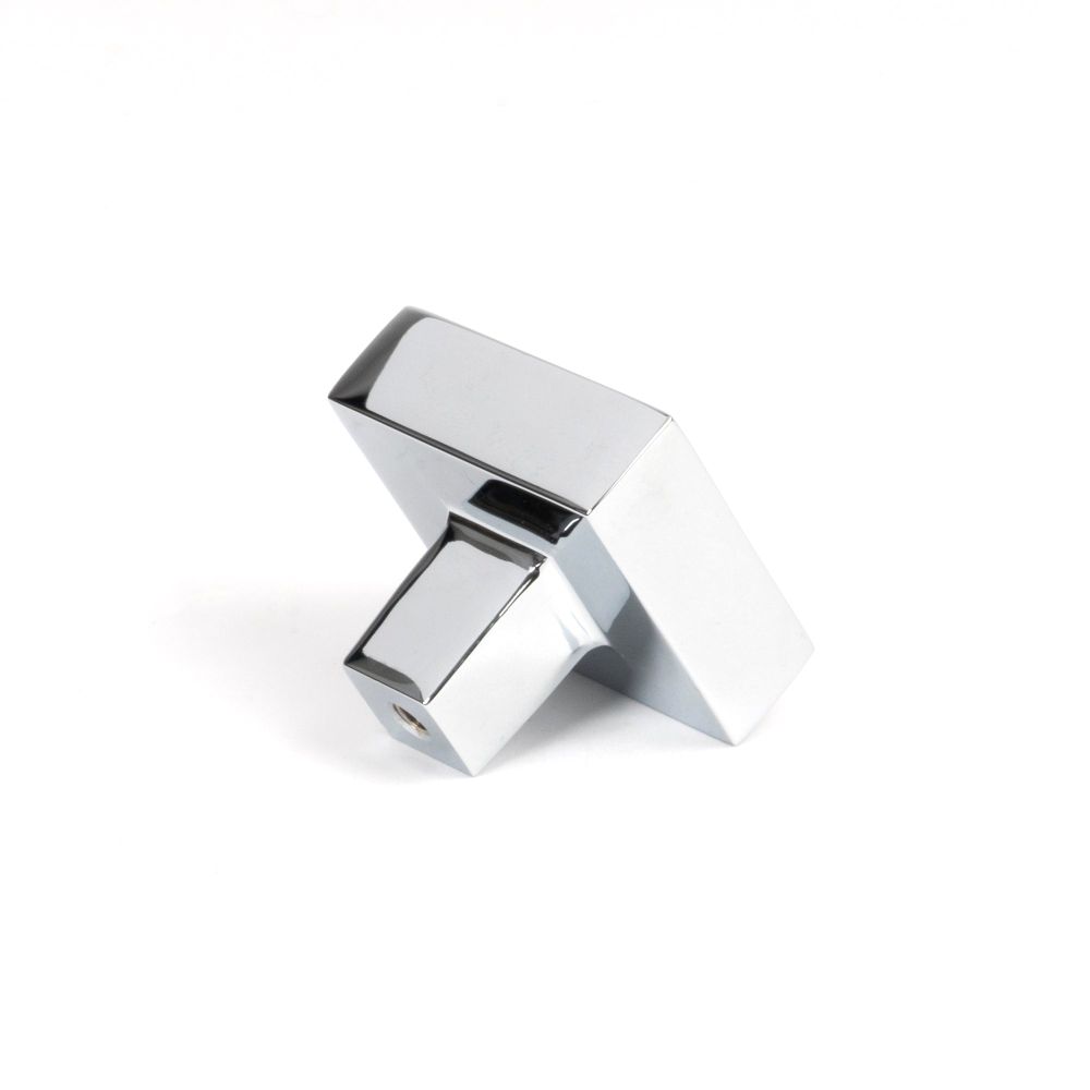 From The Anvil - Polished Chrome Albers Cabinet Knob - 35mm | Sku. 50708 | Trade Door Handles.