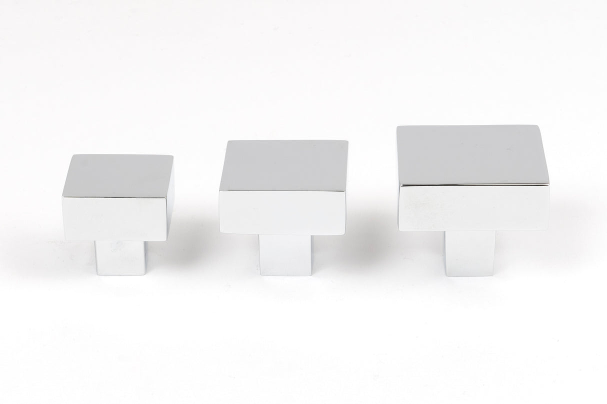 From The Anvil - Polished Chrome Albers Cabinet Knob - 35mm | Sku. 50708 | Trade Door Handles.