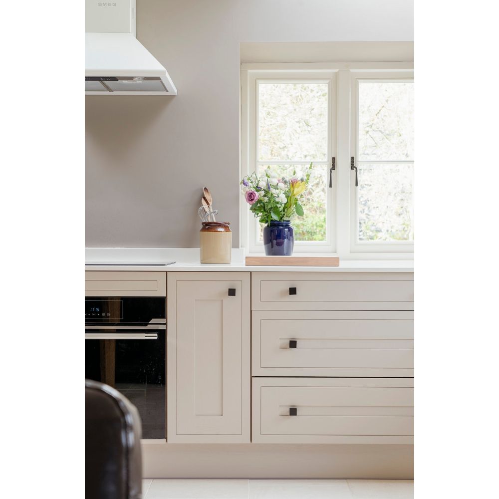 From The Anvil - Matt Black Albers Cabinet Knob - 30mm | Sku. 50733 | Trade Door Handles.