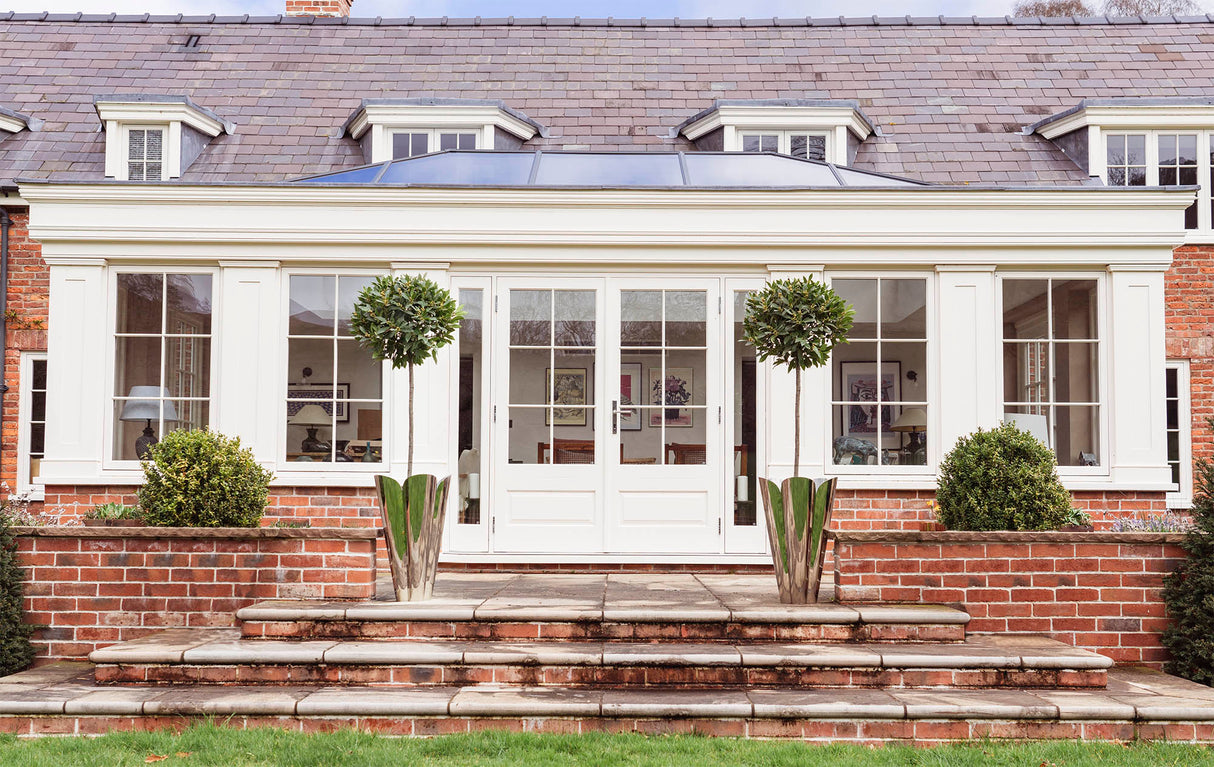 From The Anvil - Polished Marine SS (316) 40cm Flora Pot | Sku. 50757 | Trade Door Handles.