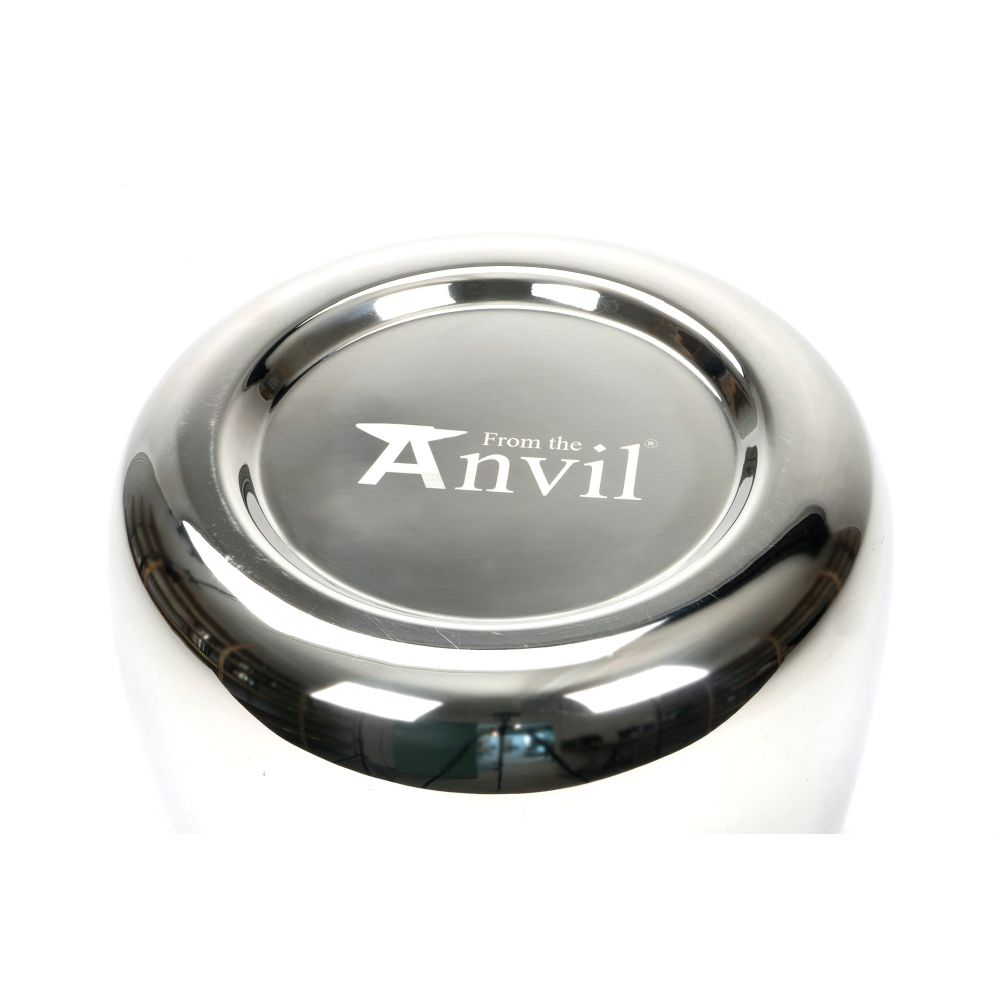 From The Anvil - Polished Marine SS (316) 16cm Hepworth Pot | Sku. 50762 | Trade Door Handles.