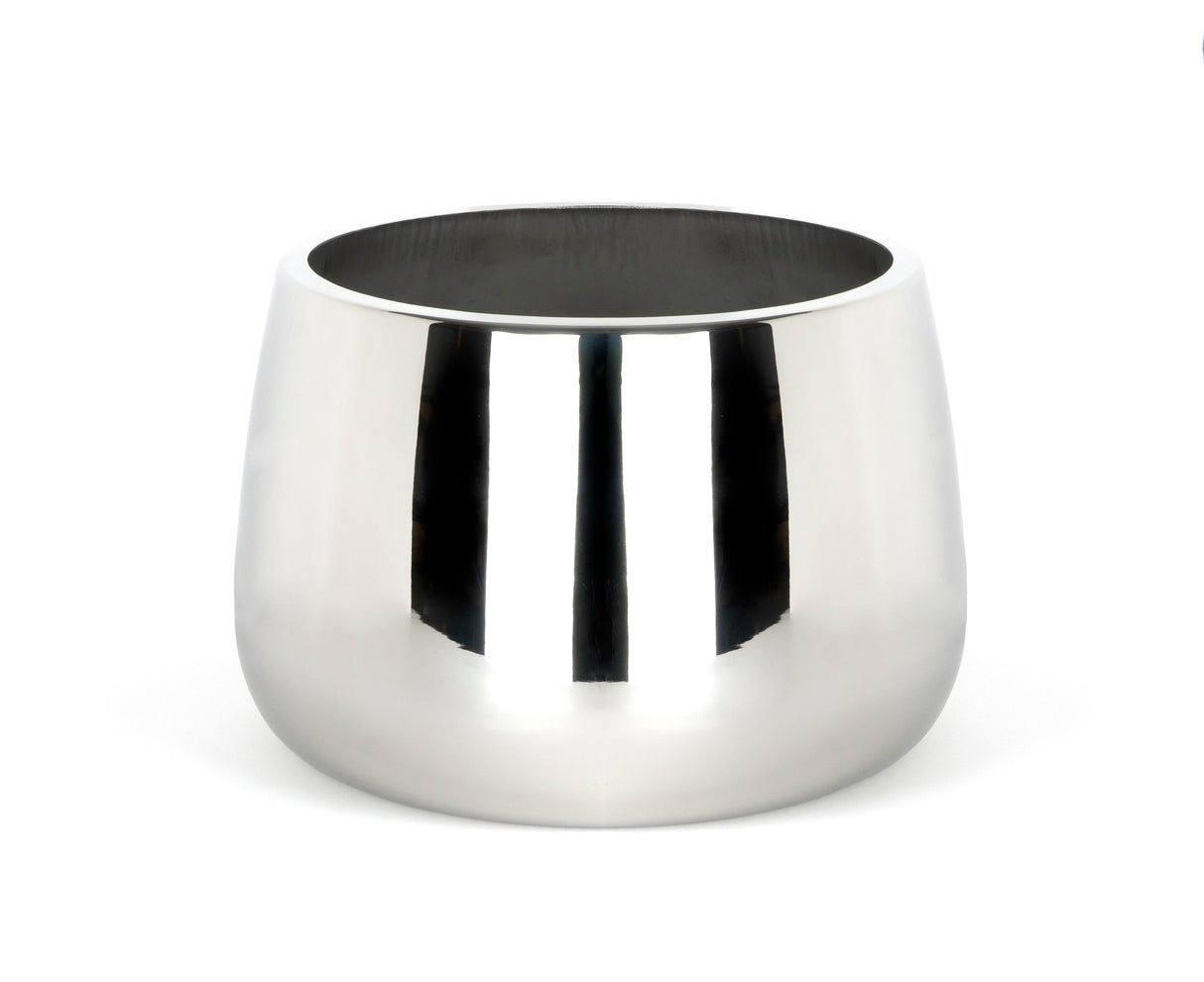 From The Anvil - Polished Marine SS (316) 28cm Hepworth Pot | Sku. 50763 | Trade Door Handles.