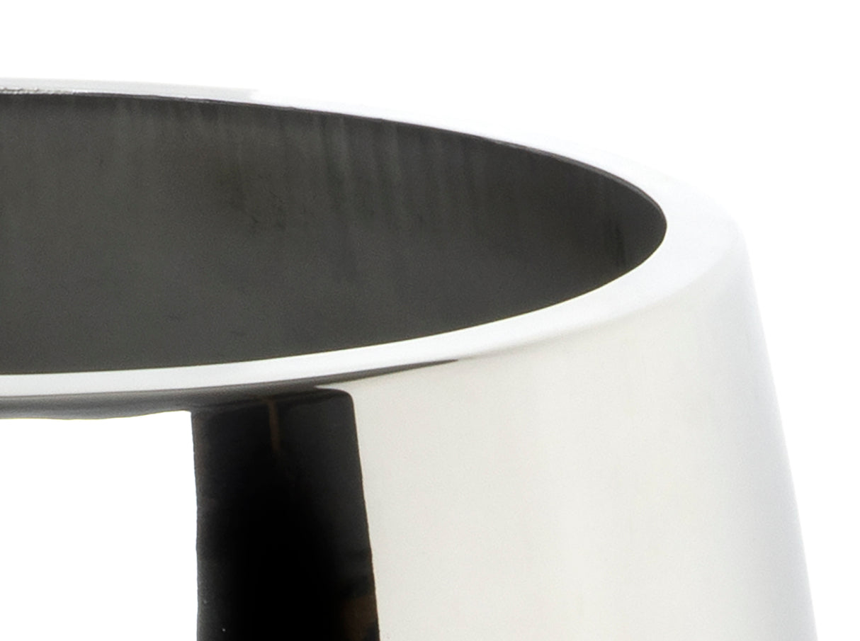 From The Anvil - Polished Marine SS (316) 28cm Hepworth Pot | Sku. 50763 | Trade Door Handles.