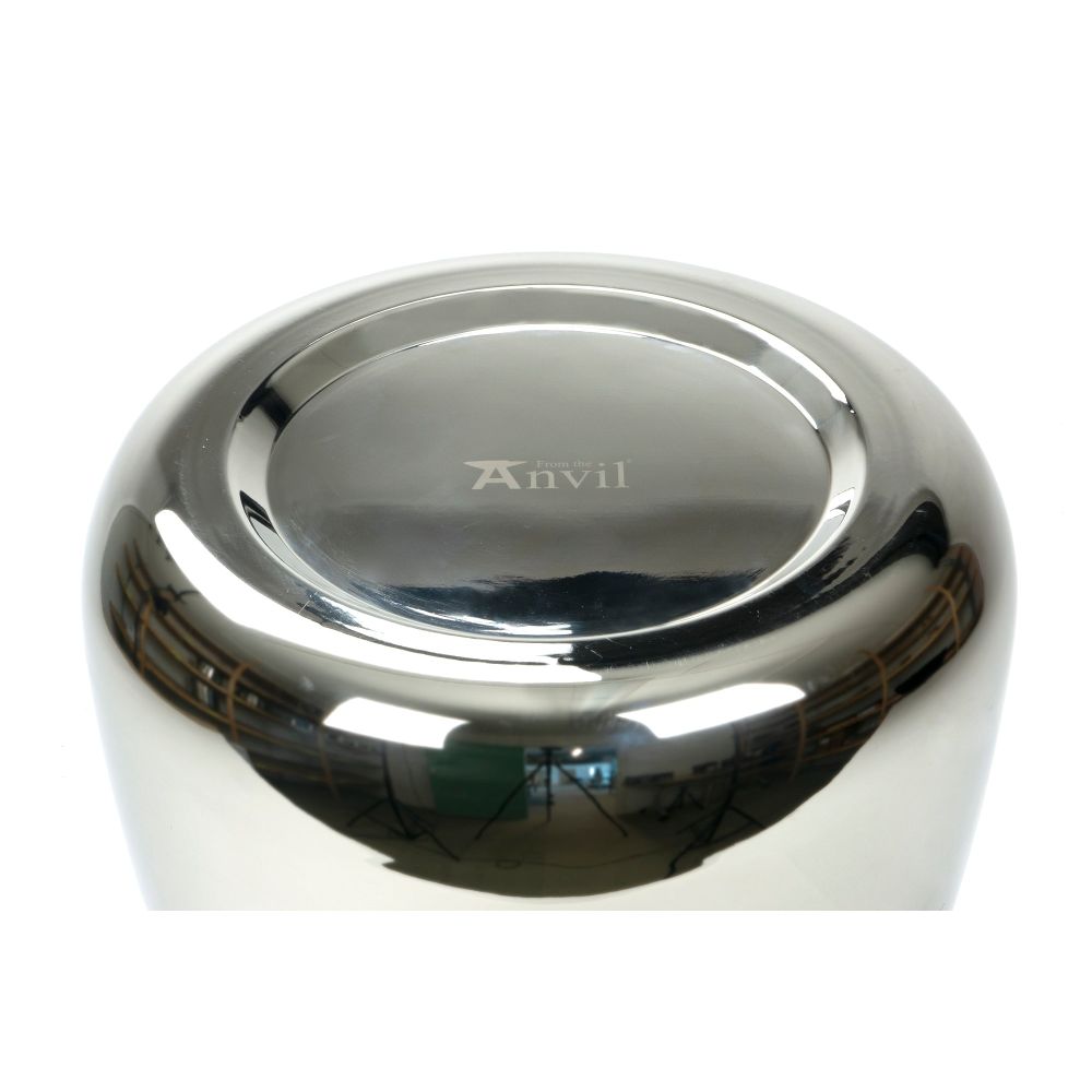 From The Anvil - Polished Marine SS (316) 28cm Hepworth Pot | Sku. 50763 | Trade Door Handles.