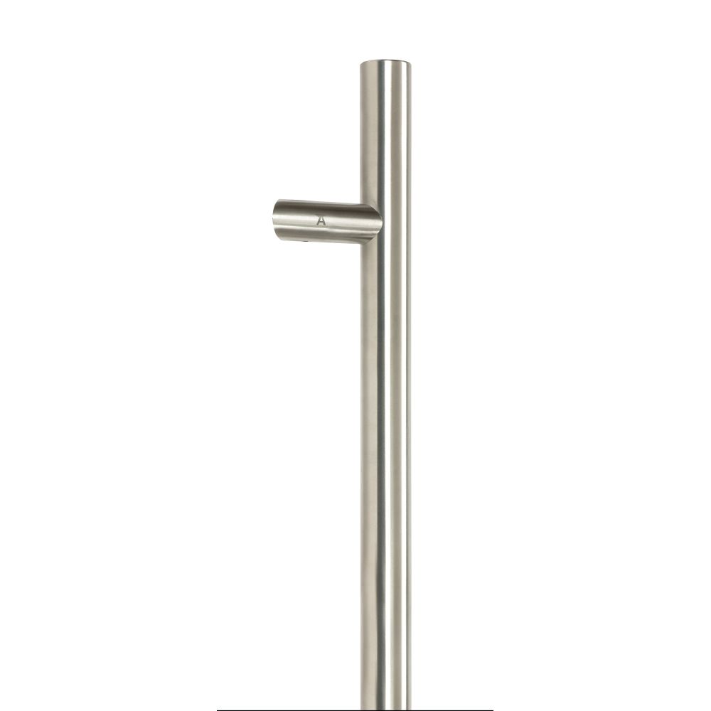 From The Anvil - Satin Marine SS (316) 1.5m Offset T Bar Handle Secret Fix 32mm | Sku. 50779 | Trade Door Handles.