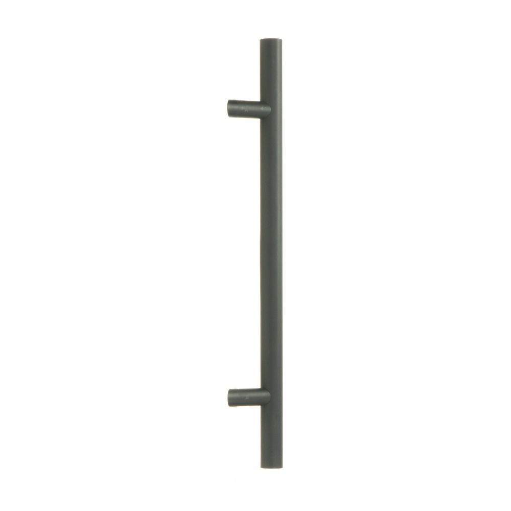 From The Anvil - Matt Black (316) 0.6m Offset T Bar Handle Secret Fix 32mm | Sku. 50785 | Trade Door Handles.
