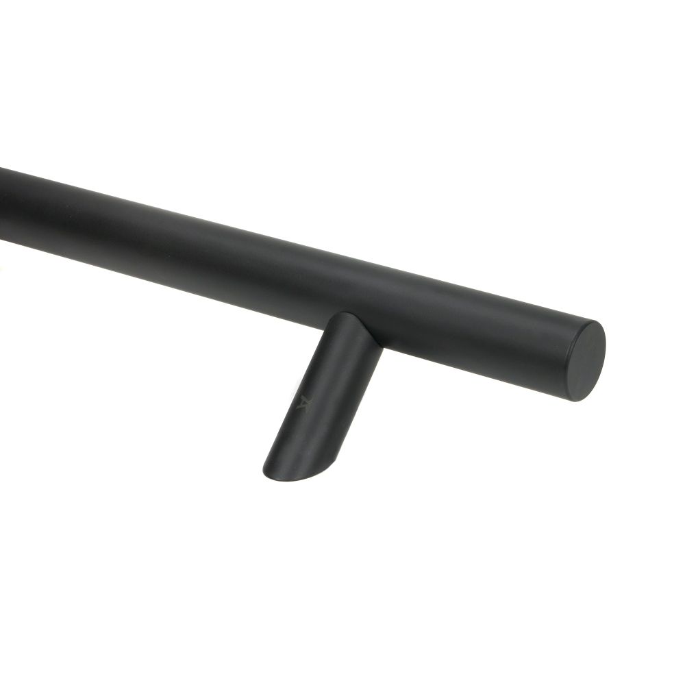 From The Anvil - Matt Black (316) 0.6m Offset T Bar Handle B2B 32mm | Sku. 50787 | Trade Door Handles.