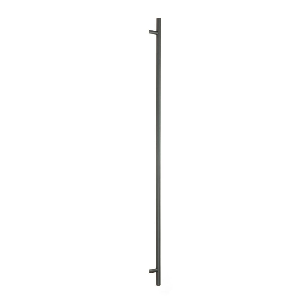From The Anvil - Matt Black (316) 1.8m Offset T Bar Handle Secret Fix 32mm | Sku. 50797 | Trade Door Handles.