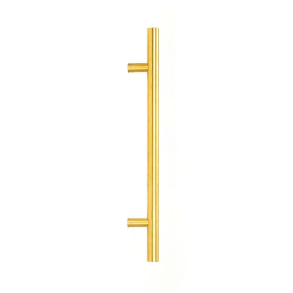 From The Anvil - Aged Brass (316) 0.6m T Bar Handle Secret Fix 32mm | Sku. 50800 | Trade Door Handles.