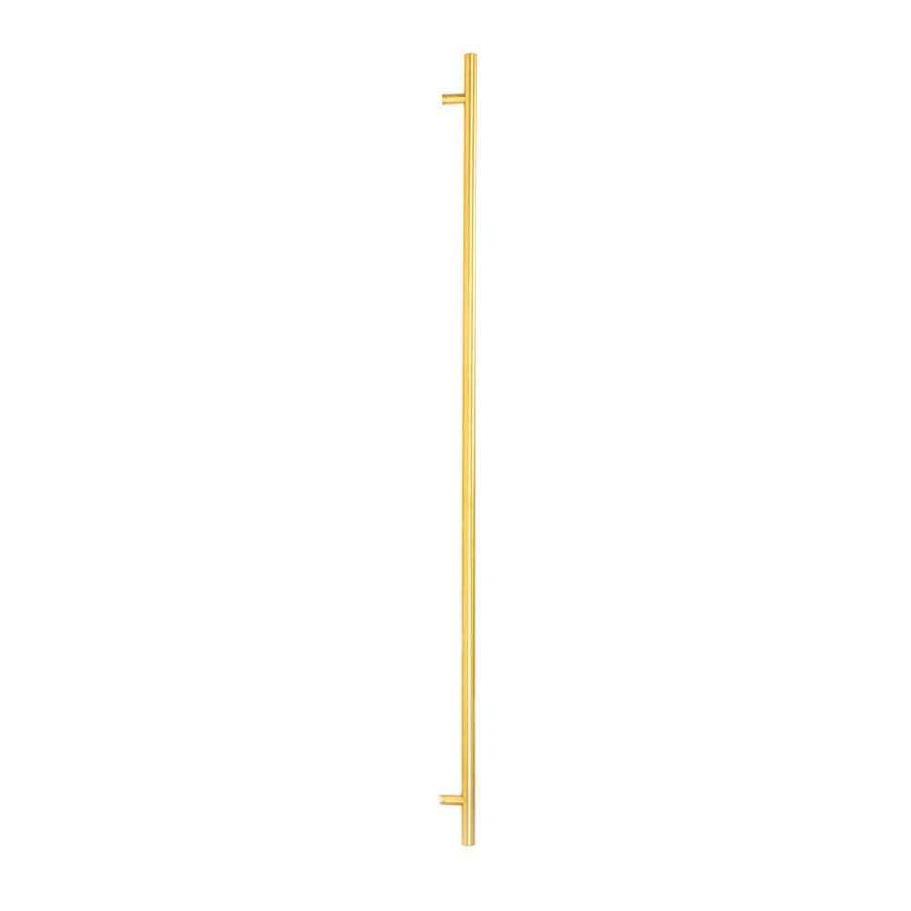 From The Anvil - Aged Brass (316) 1.8m T Bar Handle Secret Fix 32mm | Sku. 50812 | Trade Door Handles.