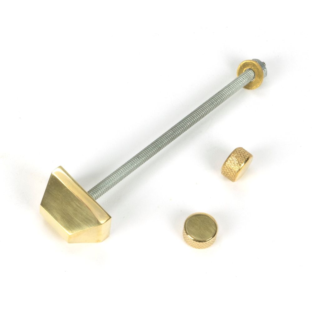 From The Anvil - Polished Brass Brompton Door Knocker | Sku. 50820 | Trade Door Handles.