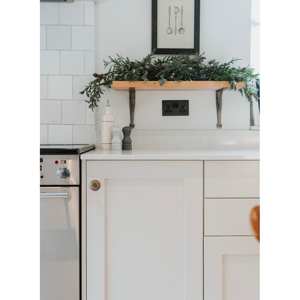 From The Anvil - Burnished Brass Beehive Cabinet Knob 40mm | Sku. 50957 | Trade Door Handles.