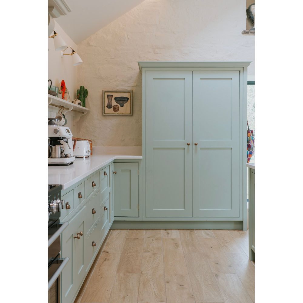 From The Anvil - Burnished Brass Art Deco Drawer Pull | Sku. 50967 | Trade Door Handles.