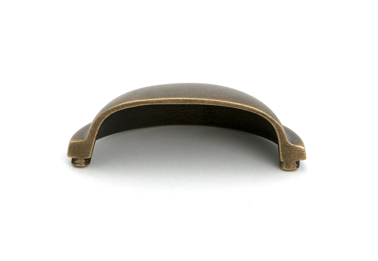 From The Anvil - Burnished Brass Regency Concealed Drawer Pull | Sku. 50968 | Trade Door Handles.