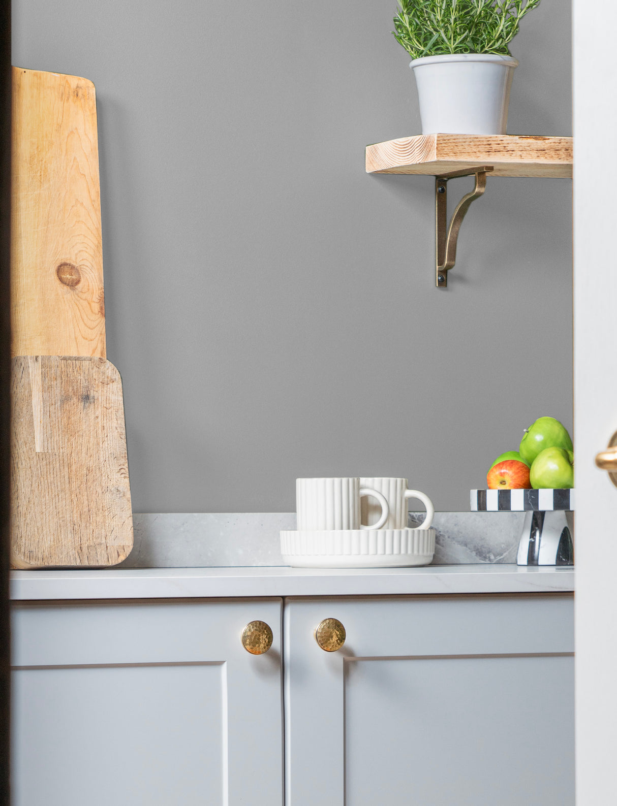 From The Anvil - Burnished Brass Abingdon Shelf Bracket (150mm x 150mm) | Sku. 51088 | Trade Door Handles.