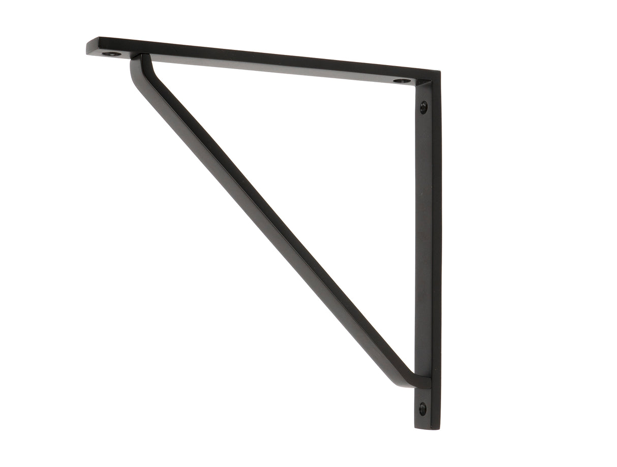 From The Anvil - Aged Bronze Barton Shelf Bracket (200mm x 200mm) | Sku. 51122 | Trade Door Handles.